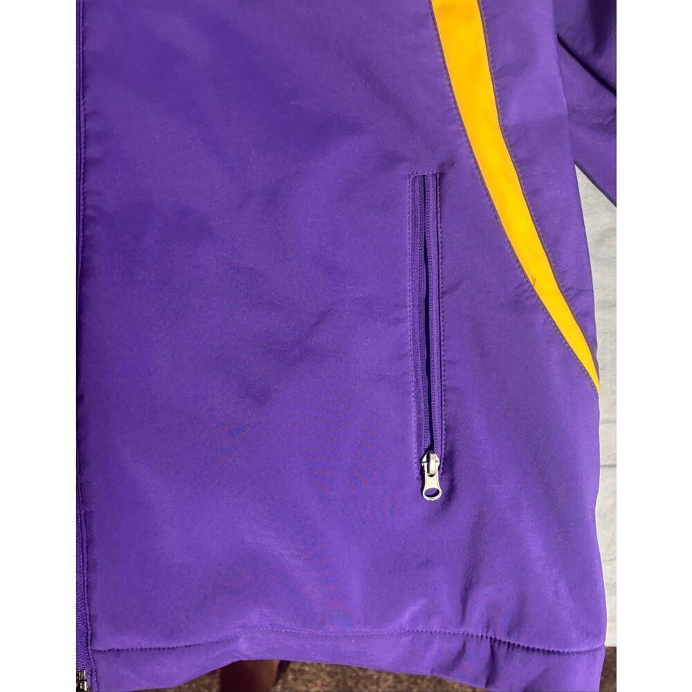 Official NFL Minnesota Vikings Full Zip Jacket Purple Size XL - Picture 8 of 10